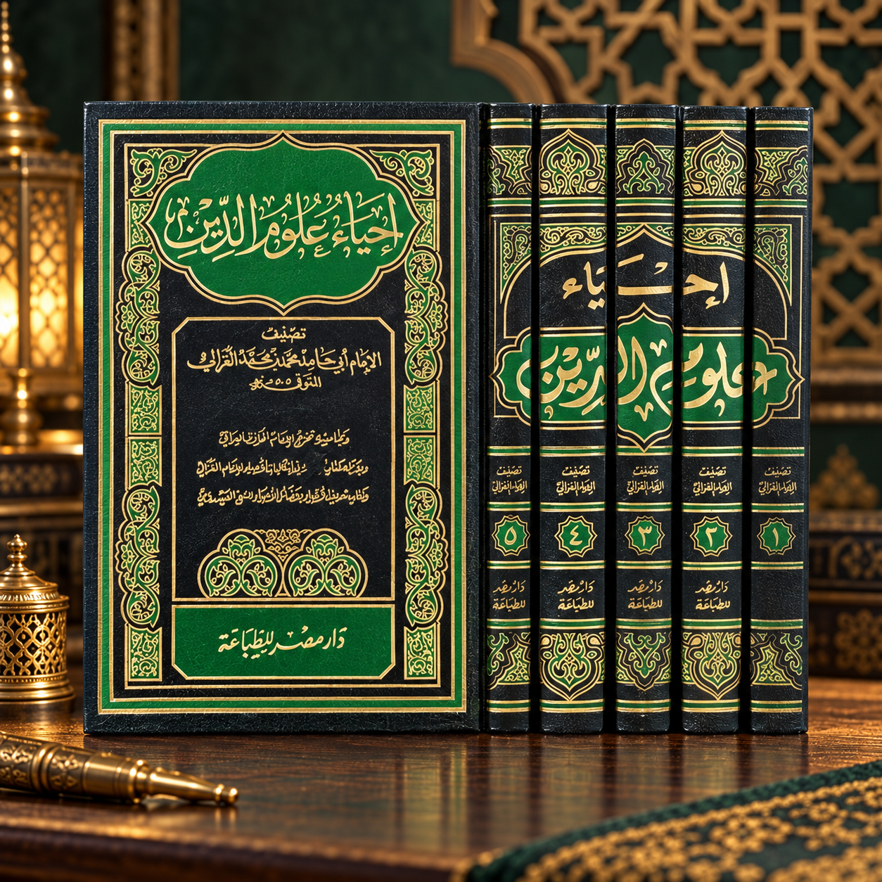 c469ab80-94b1-4734-96b4-077e984e50b6 إحياء علوم الدين — الإمام الغزالي (5 مجلدات) - الصورة 1